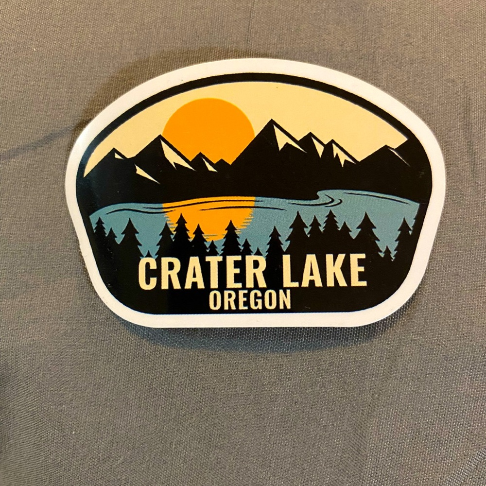 🌈20/$12🌈 Crater Lake Oregon Sticker